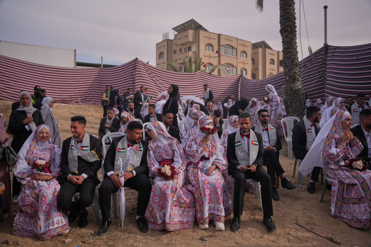 عروسی در غزه