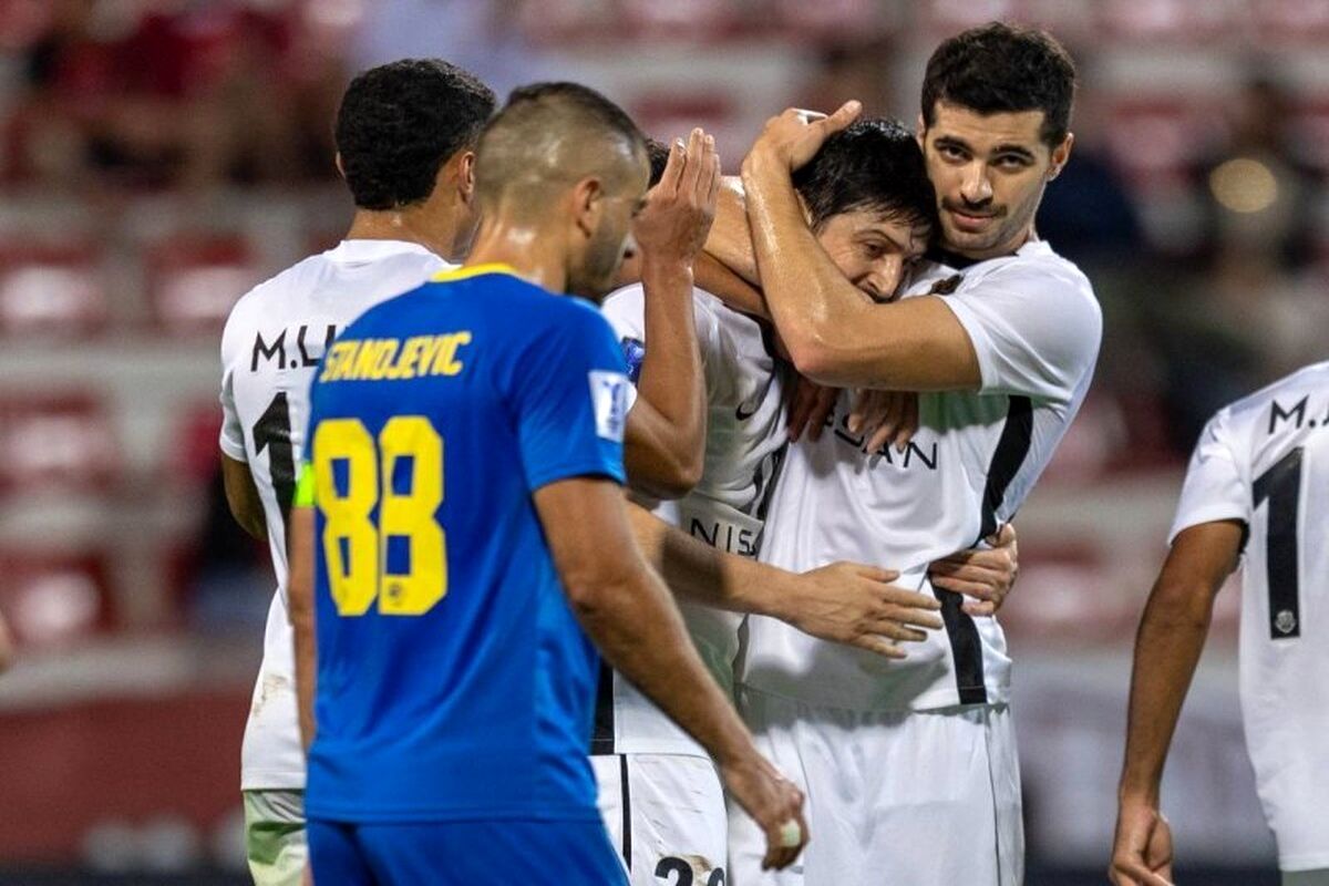 خلاصه بازی شباب الاهلی 3 - نسف قارشی 2 + فیلم

