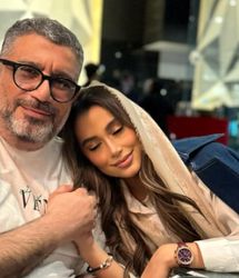 دختر رضا رشیدپور با یک استایل شیک/ عکس