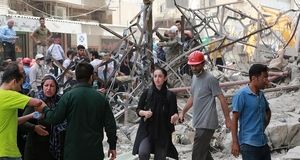 کارتن خواب مشهدی زیر آوار جان باخت!