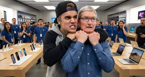 «جاستین بیبر» کارکنان اپل را به خفه‌کردن تهدید کرد