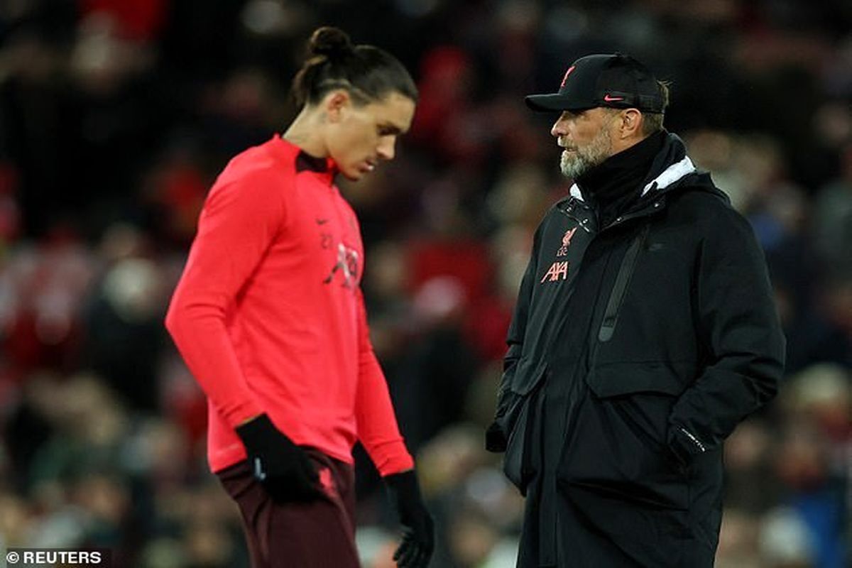 یورگن کلوپ میگوید:انگلیسی نونیز بهتر شود، مشکل کمتر می‌شود