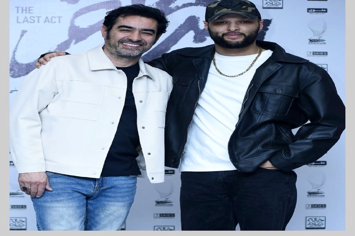 شهاب حسینی و پسر بزرگش با تیپ جدید/ عکس