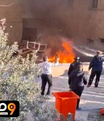 اولین فیلم از لحظه انفجار کامیون بمب‌گذاری‌شده با ۱۸ کشته+فیلم