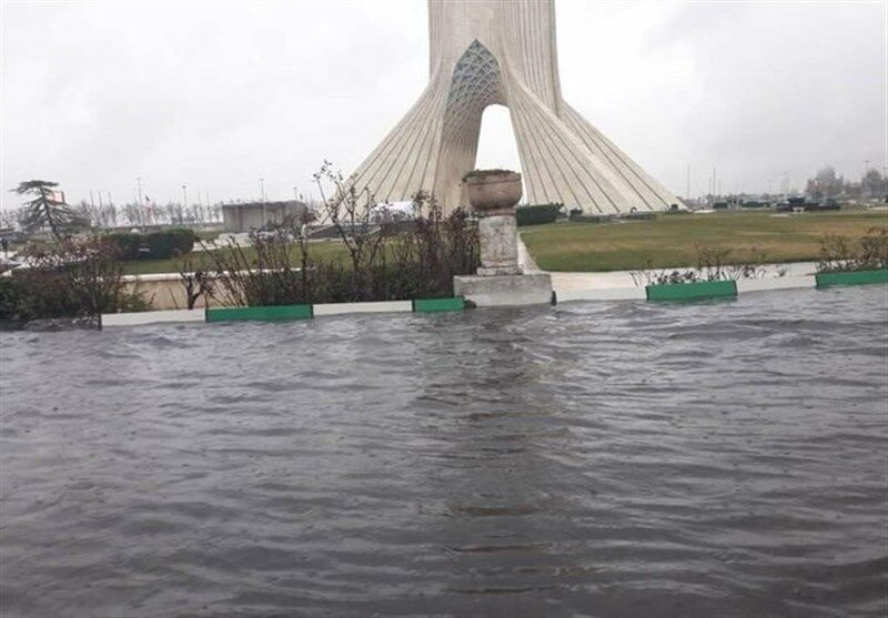 خطر سیل در کمین تهران