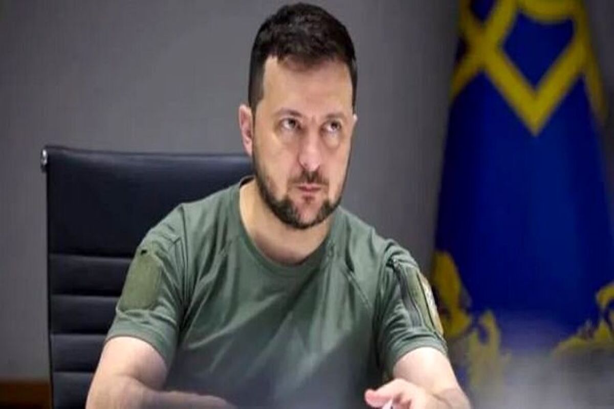 زلنسکی روسیه را نقره داغ کرد