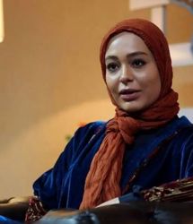 سانیا سالاری با آرایش غلیظ/ عکس