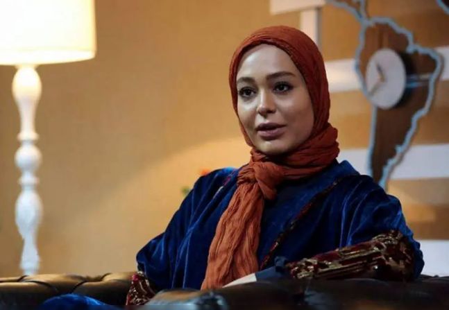 سانیا سالاری با آرایش غلیظ/ عکس