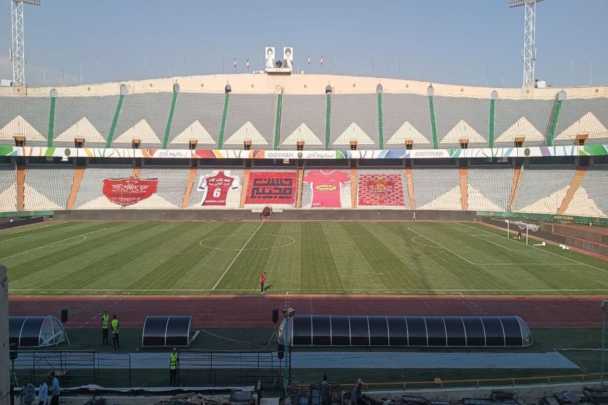 احیای ورزشگاه آزادی توسط پرسپولیسی‌ها