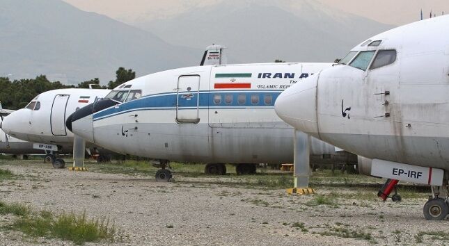 ۵۰ درصد هواپیماهای کشور زمین‌گیر است