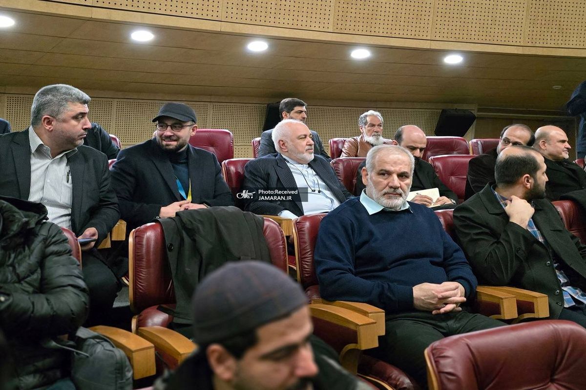  ظریف به کاخ جشنواره فجر آمد/ عکس