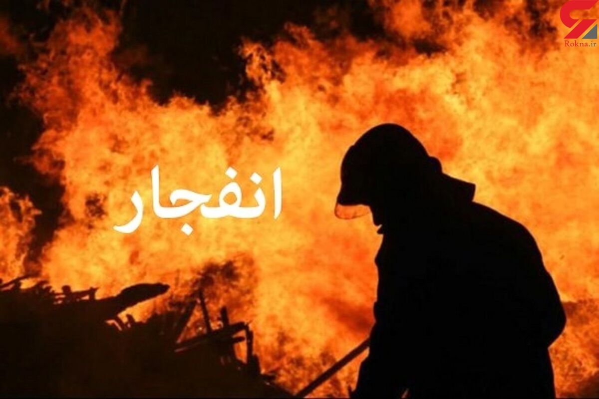 راننده تانکر زنده زنده در آتش سوخت!