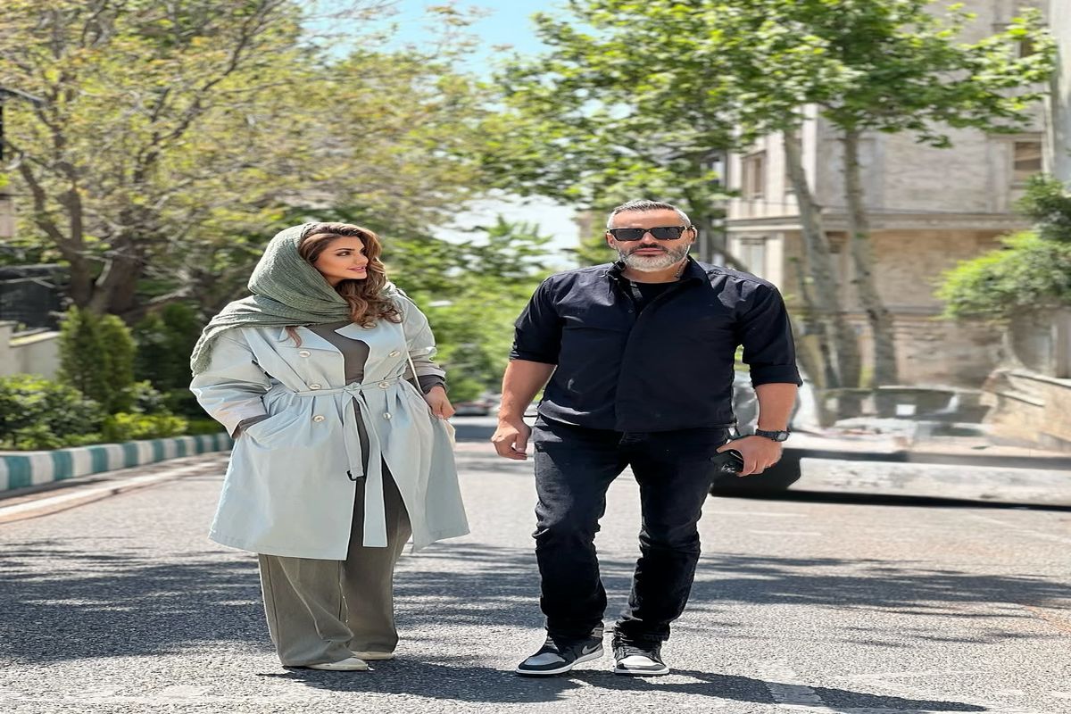 سلفی متفاوت علیرام نورایی در طبیعت