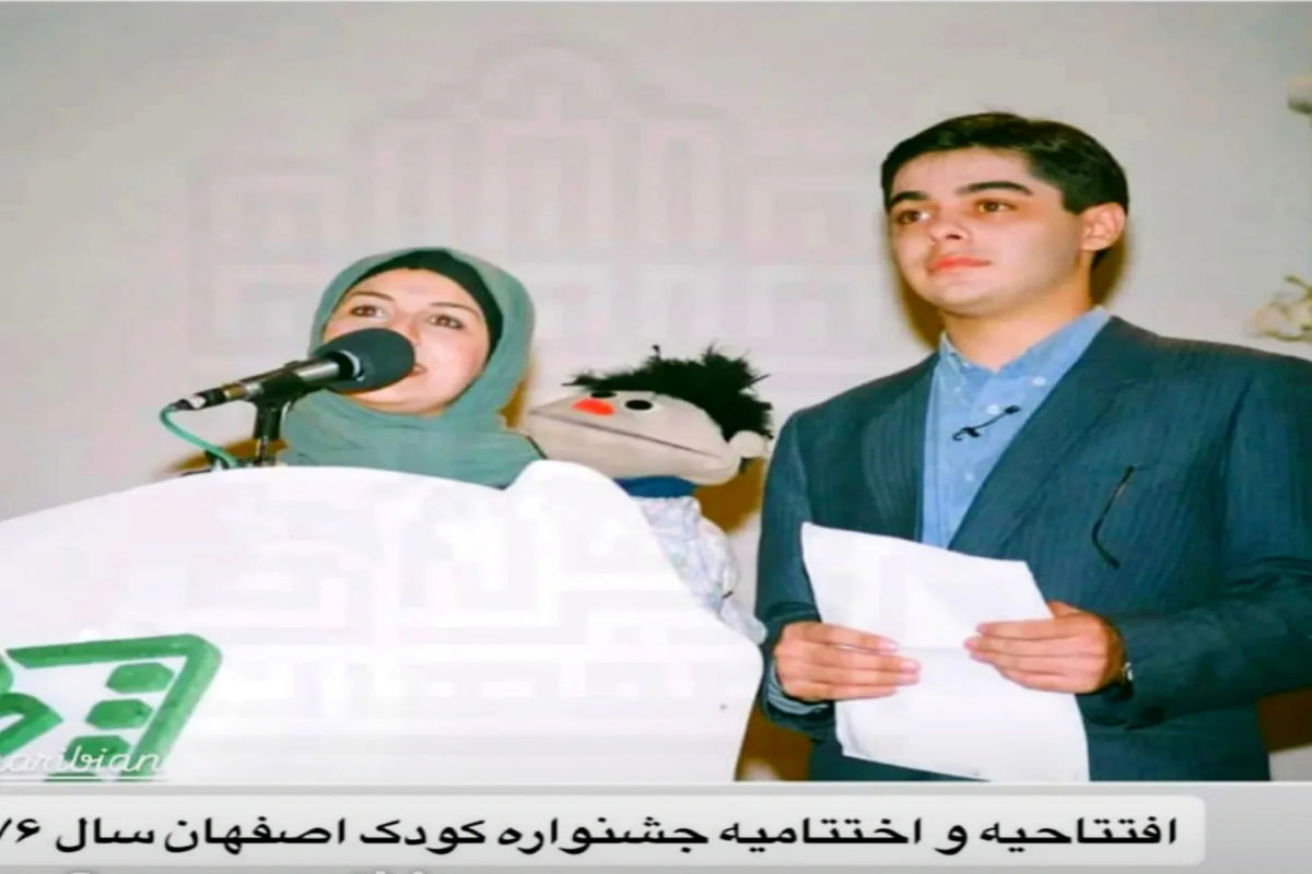 قاب زیرخاکی از نگار استخر و سام غریبیان در یک جشنواره