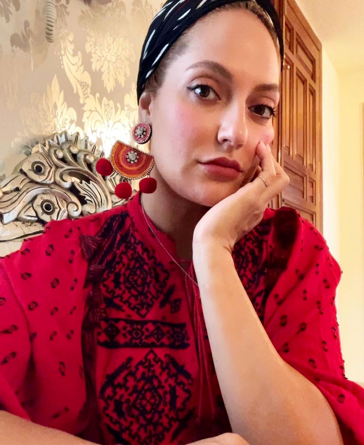  مهناز افشار از لج عروسی گلزار این عکس جنجالی را منتشر کرد!/ تصویر