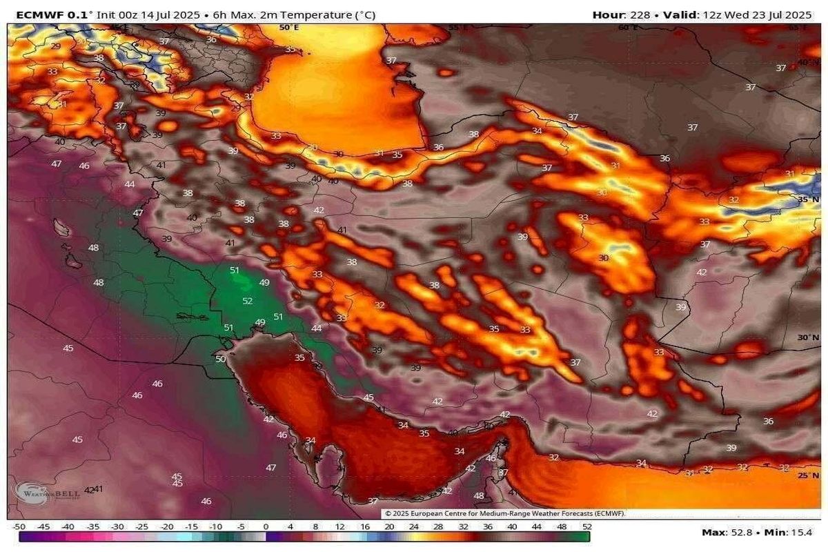شروع مرداد با هشدار گرمای شدید در این مناطق