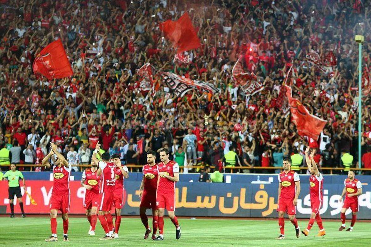 غیبت تماشاگران در دیدار پرسپولیس و تراکتور
