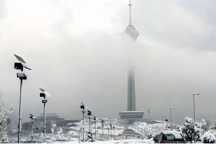 یخبندان در تهران