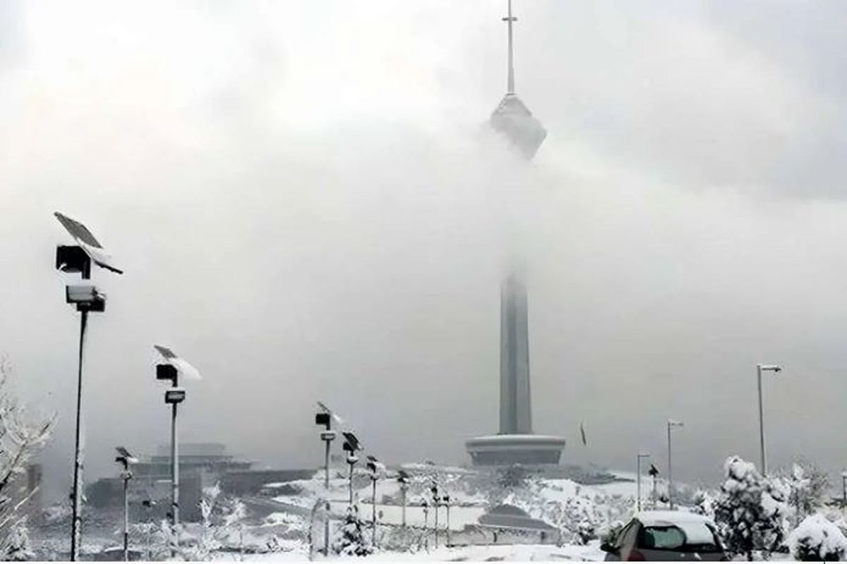 یخبندان در تهران