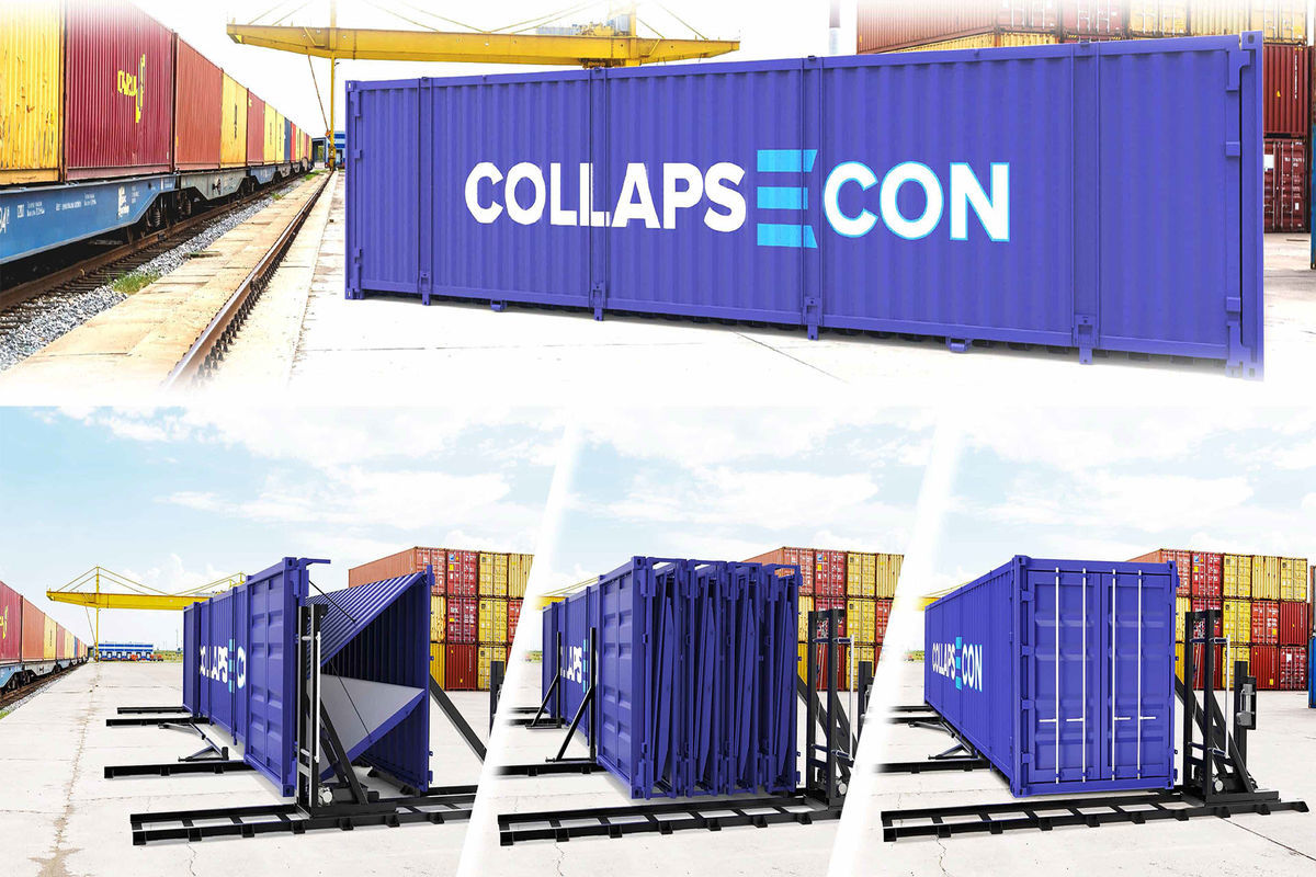 کانتینر‌های تاشوی هوشمند تحولی نوین در حمل‌و‌نقل کانتینر