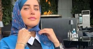  الناز شاکردوست با ریش و پشم/ تصاویر