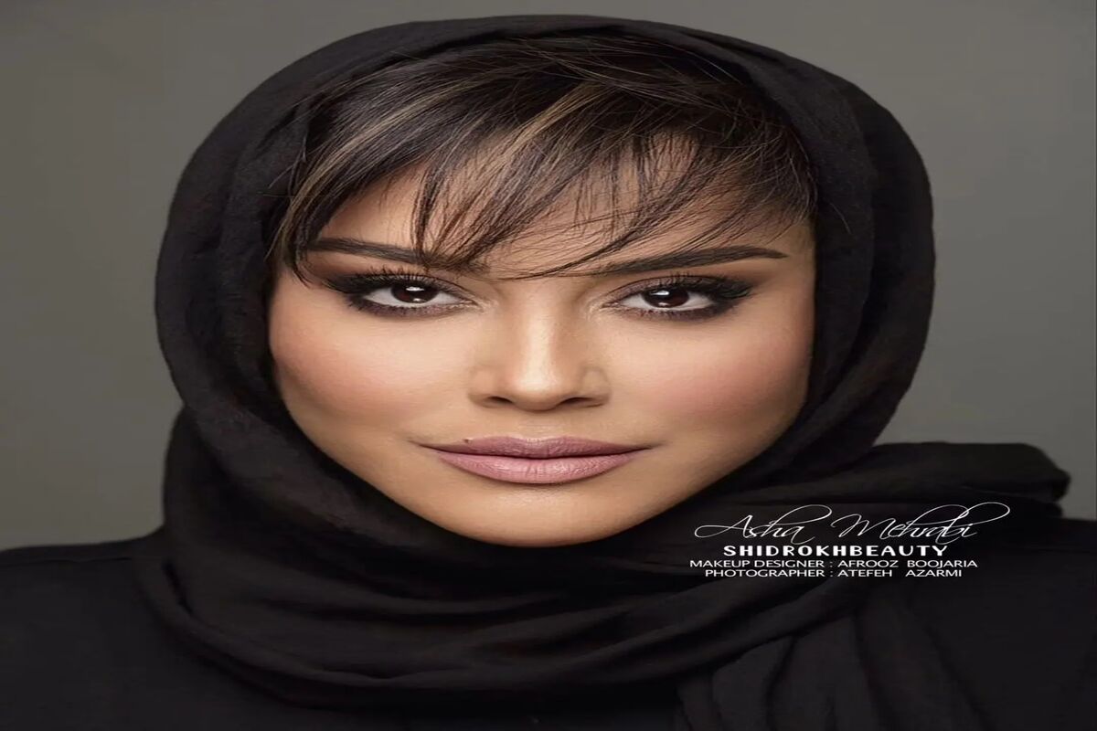 چهره دلنشین آشا محرابی/ عکس