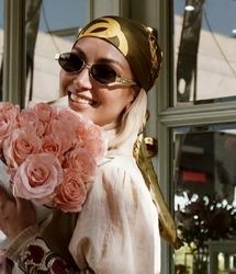 مینا مختاری با کت چرمی درخشید/ عکس