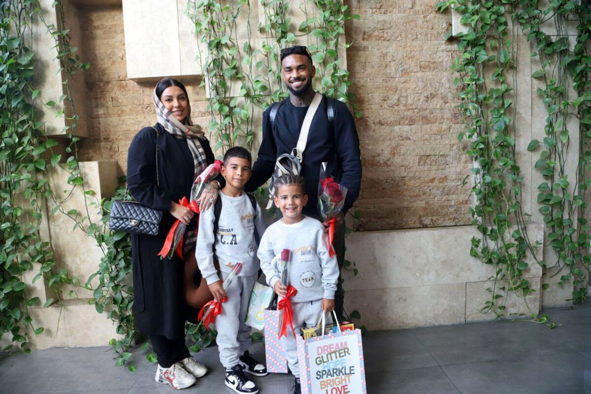 ناراحتی همسر ستاره پرسپولیس از پیام هواداران + عکس