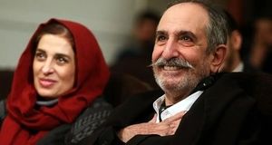 بوسه جنجالی زوج عاشق پیشه سینمای ایران جلوی دوربینها/ عکس