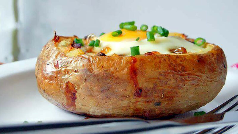 طرز تهیه دلمه سیب‌زمینی شکم‌پر