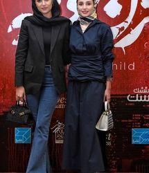 پریناز ایزدیار در سومین اکران «زن و بچه»: پریناز ایزدیار و انتخاب جسورانه جین و کت!