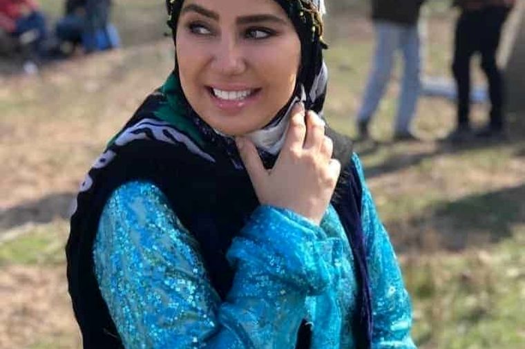 تیپ پلنگی شیدا یوسفی در یک جشن/ عکس