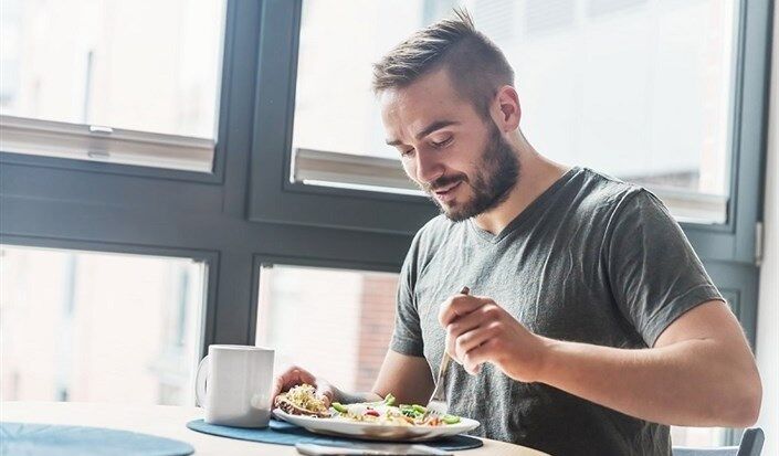 ارتباط نوع غذاخوردن با افسردگی