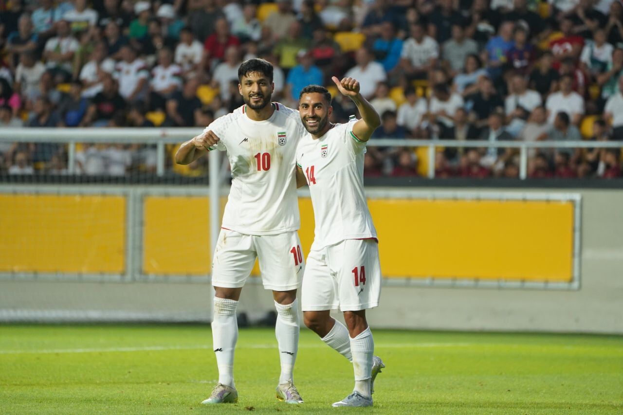 پیروزی ایران مقابل بلغارستان با گلزنی محبی
