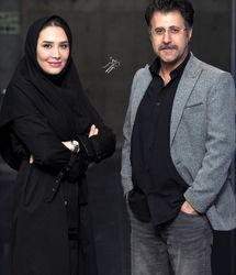 «خاله سارا» با چهره واقعی در جمع سینماگران/ ببینید