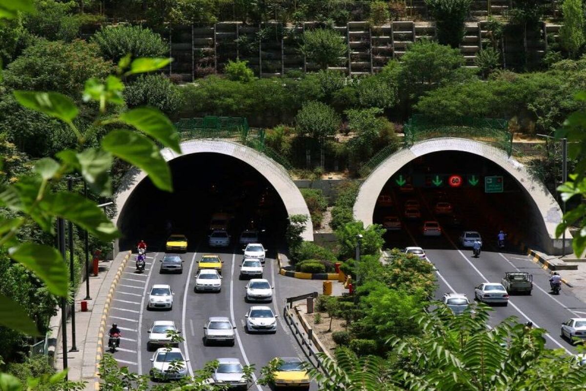۲ باند در تونل‌های رسالت و شهداغزه امشب مسدود می‌شود