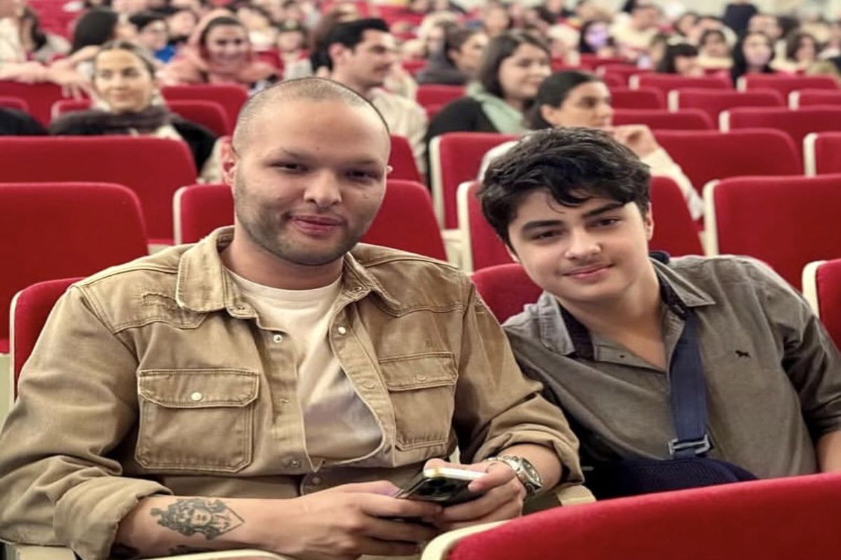 شهاب حسینی با پسر بزرگش تیپ ست زد/ عکس