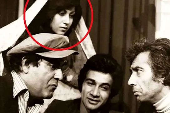 عکس بامزه از لیلا فروهر در کودکی