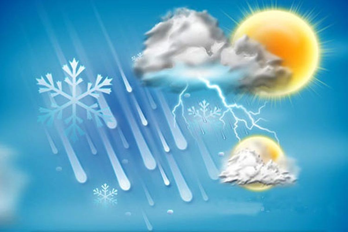 رگبار باران در نقاط مختلف کشور/نفوذ گردوخاک به غرب