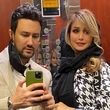 تصویر احساسی سپیده بزمی‌پور در کنار شاهرخ استخری!