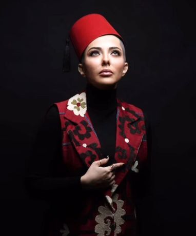  لیلا اوتادی با کله کچل/ تصاویر متفاوت