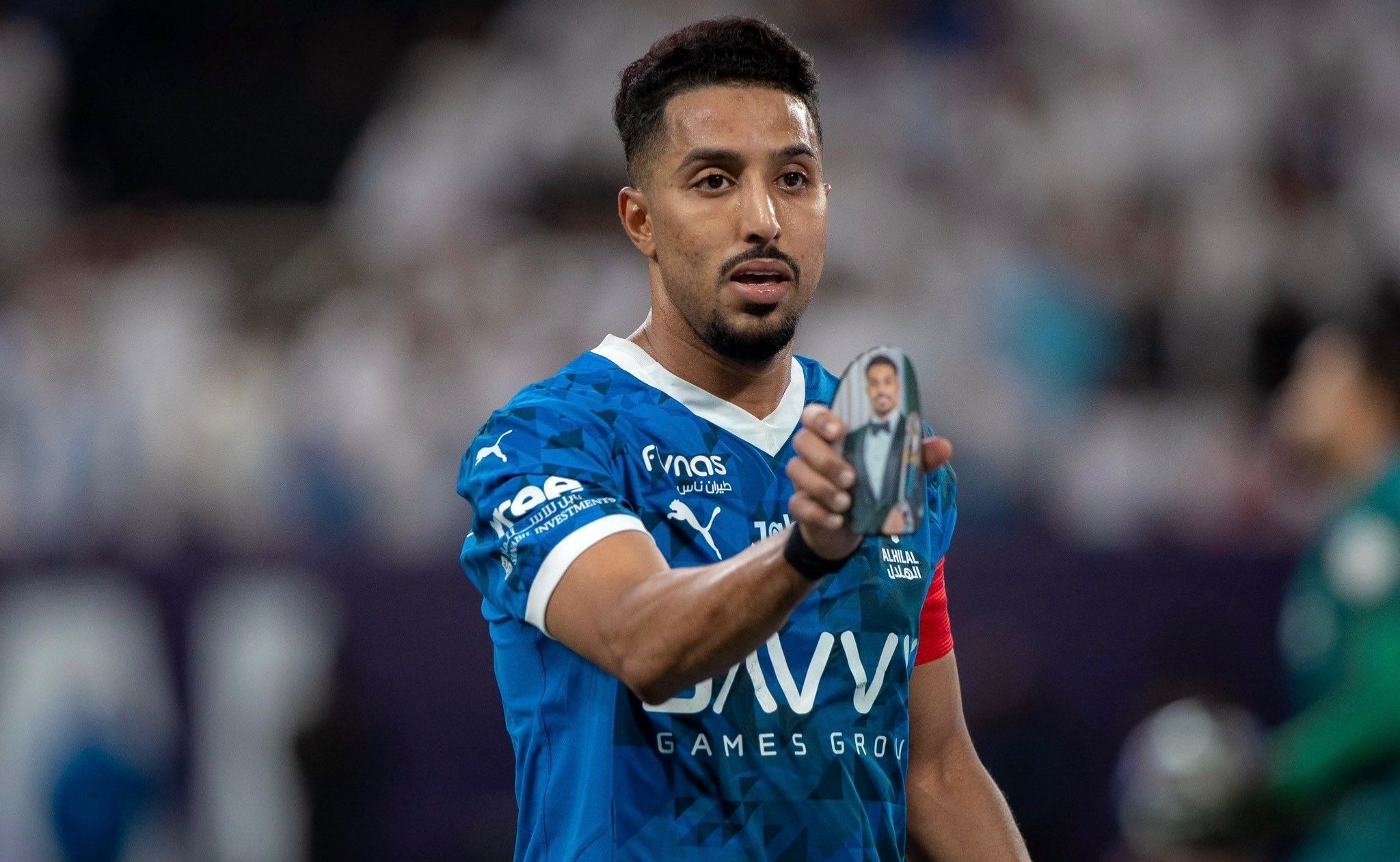 سالم الدوساری به عنوان بهترین بازیکن الهلال - پرسپولیس انتخاب شد