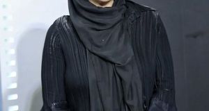 استایل ساده مستانه مهاجر در یک مراسم