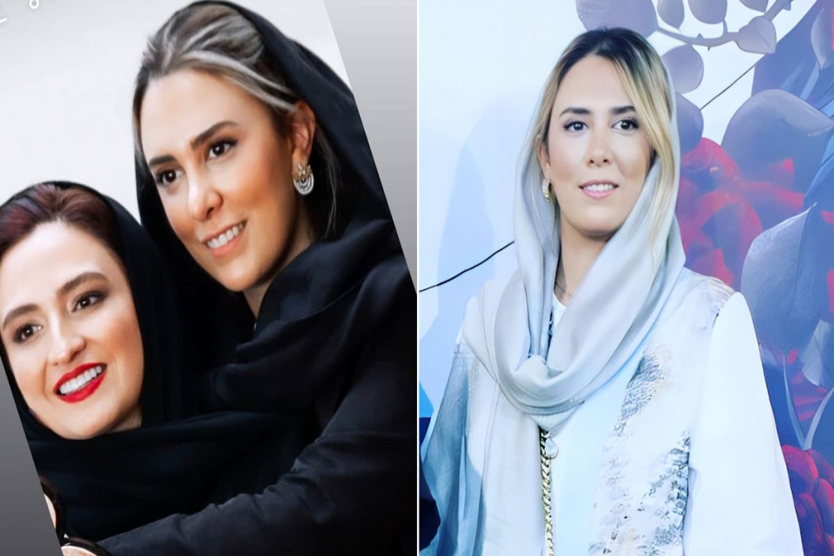 غزال رجبیان کیست؟/ تصاویری با مهران مدیری در خارج
