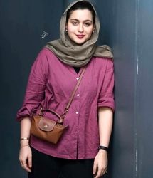  تیپ ژولیده فاطیما بهارمست با کیف چند میلیونی در یک مراسم