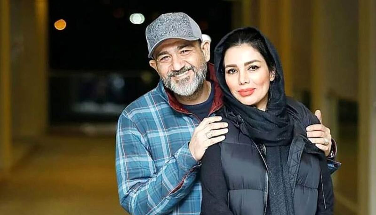 عاشقانه مهران غفوریان و دختر بامزه‌اش/ عکس