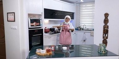 چیدمان شاهانه و سنتی خونه مجردی خاطره حاتمی/ ببینید