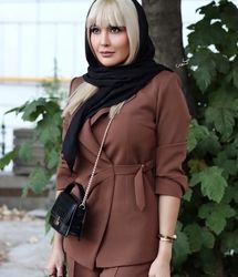 مریم معصومی با استایلی جدید و متفاوت سوژه عکاسان شد