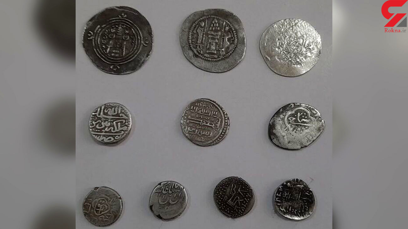 کشف گنج تاریخی دوره اشکانیان و ساسانیان در نهاوند +  عکس

