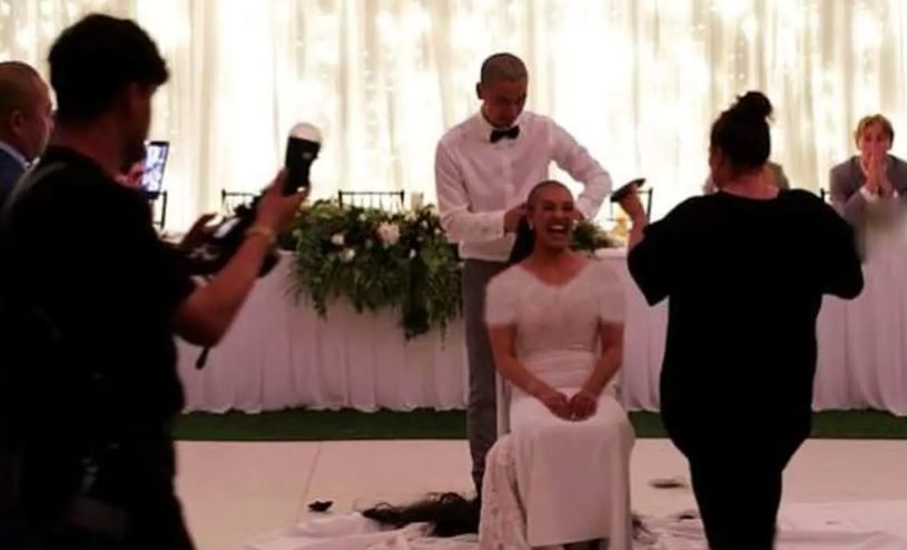 موهای عروس و داماد شب عروسی یک‌باره ریخت!